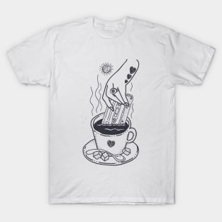 I Like My Coffee With Good Music Taste T-Shirt